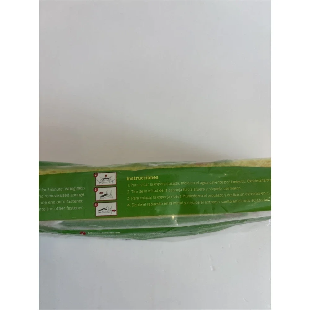 Libman Scrubster Mop Refill‎ Extra Absorbent Cellulose Sponge #00105 Fits #00105